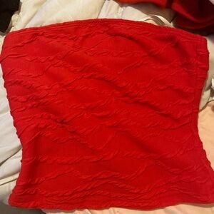 Red tube top (tilly’s)